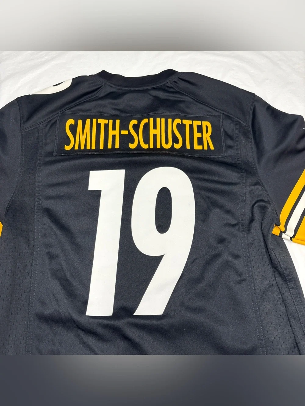 Nike On Field Juju Smith-Schuster #19 Pittsburgh Steelers Jersey Men’s Medium